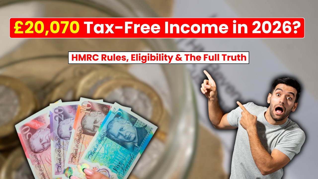 £20,070 Tax-Free Income in 2026? HMRC Rules, Eligibility & The Full Truth Inside