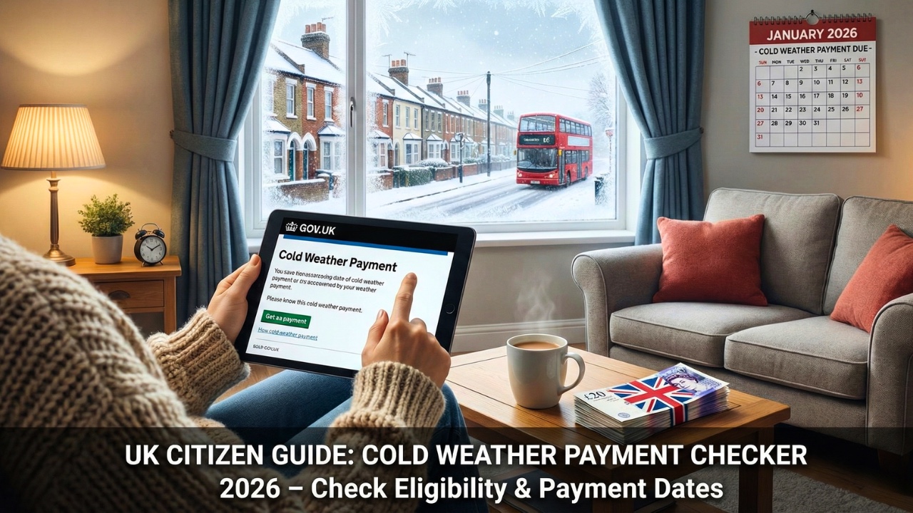 Cold Weather Payment Checker 2026 – Check If You’re Eligible & When You’ll Be Paid