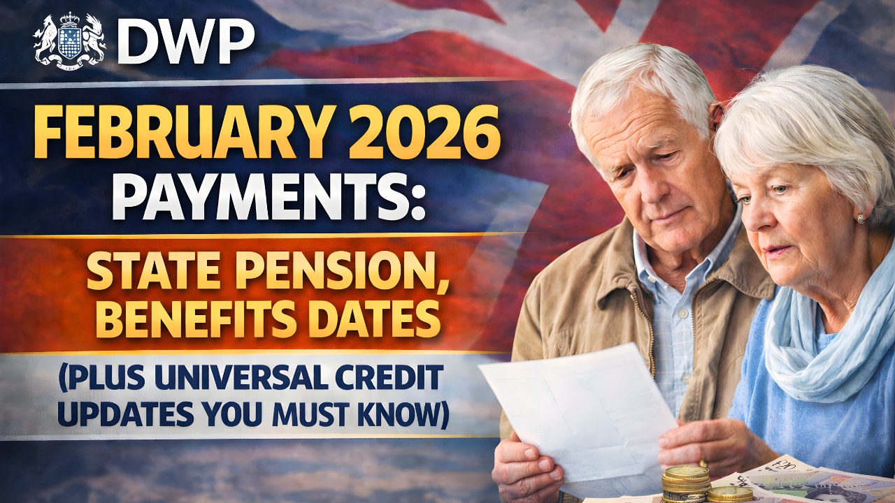 DWP February 2026 Payments: State Pension, Benefits Dates (Universal Credit Updates You Must Know)