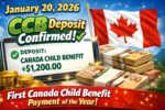 First CCB Payment of 2026 Hits January 20 – Check Amount, Eligibility & CRA Deposit Timing