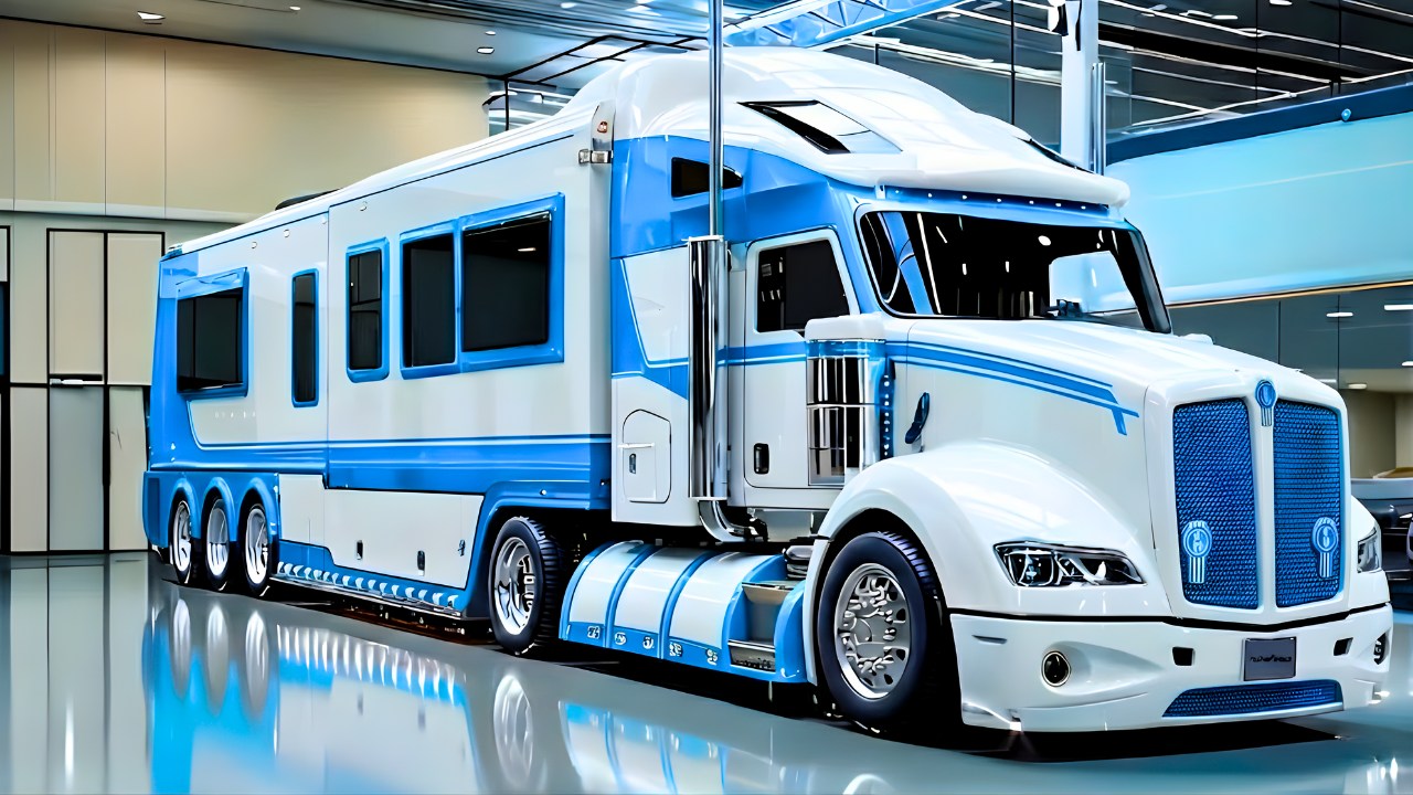 America’s Biggest RV Flex: 2026 Kenworth W1250 With Big Rig Style + Luxury Features