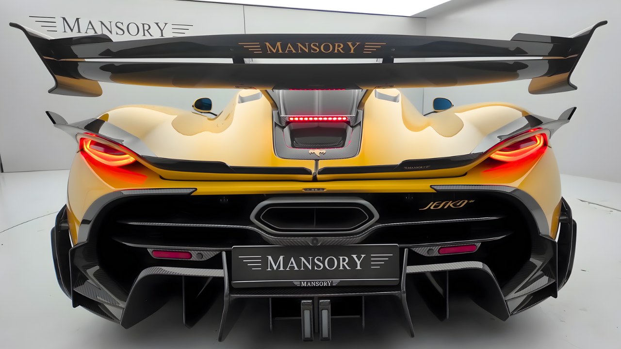 $4M Mansory Koenigsegg Jesko Revealed! Wild Design, Extreme Power, Pure Madness - Full Details